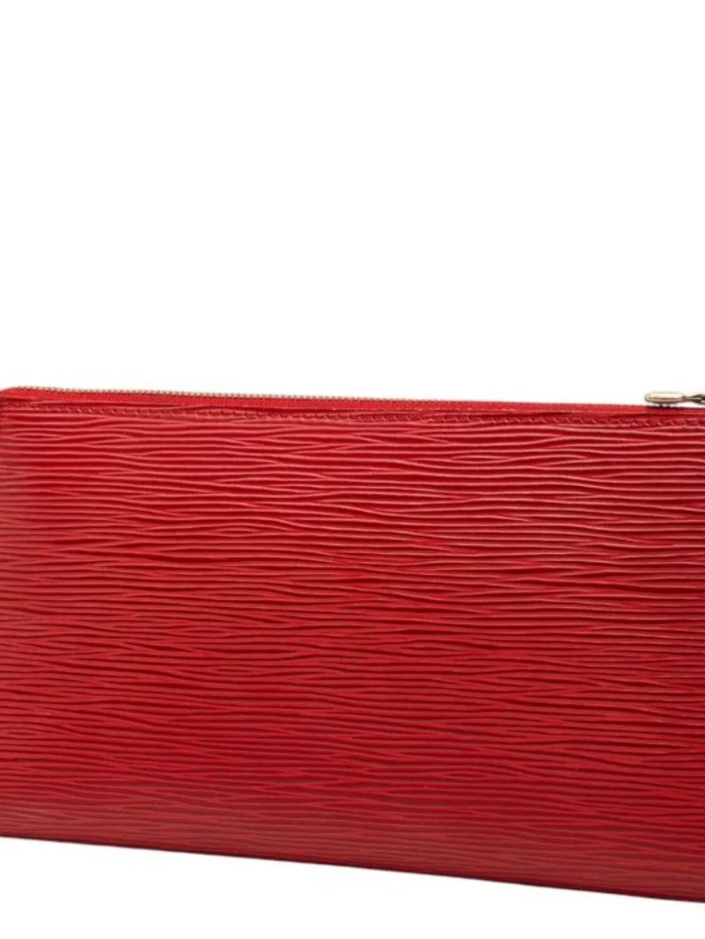 Louis Vuitton Epi Pochette Pouch Castilian Red Leather - Picture 2 of 8